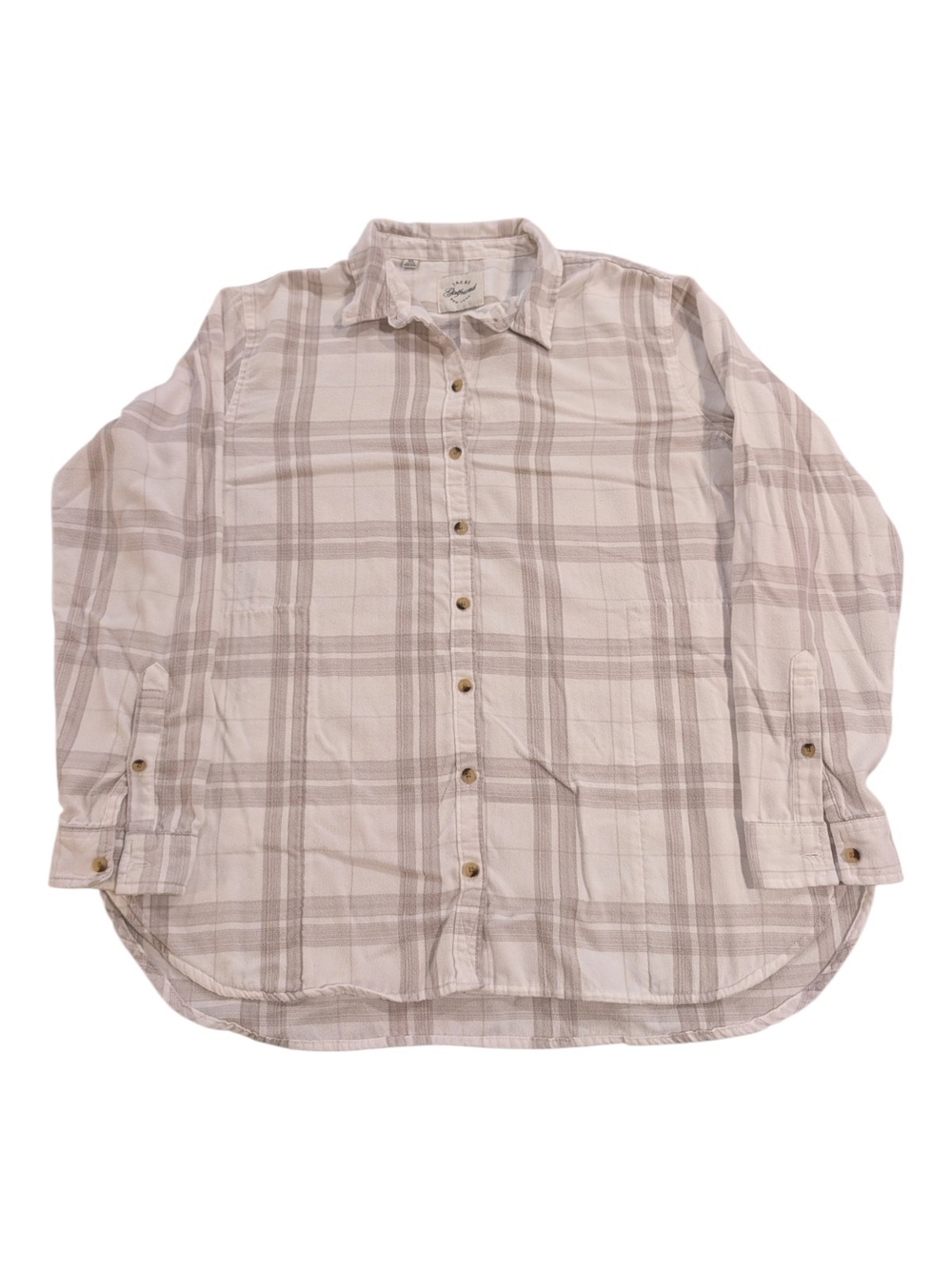 Jachs Plaid Flannel Long-Sleeve Button-Down Shirt Jacket